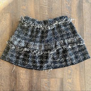 Zara Tweed Mini Skirt